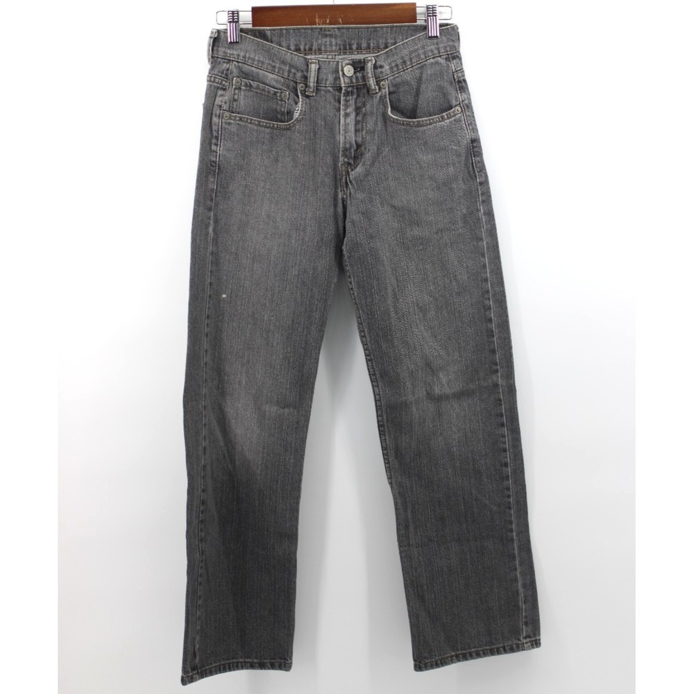 Levi's 550 Relaxed Fit Denim Jeans, Boy's Size 16 Slim 26 x 28 Gray